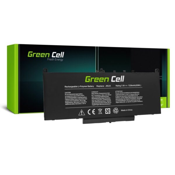 Green Cell Συμβατή Μπαταρία για Dell Latitude E7270/E7470 με 7236mAh