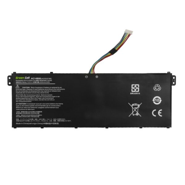Green Cell Συμβατή Μπαταρία για Acer Aspire 5/Spin 3/Swift 3 με 2200mAh