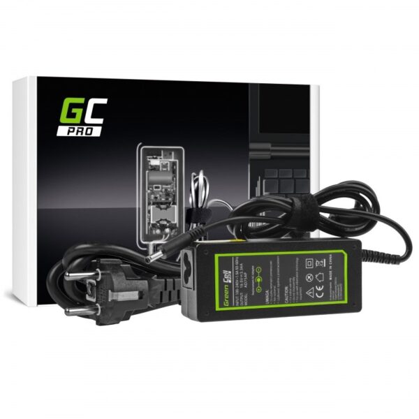Green Cell Φορτιστής Laptop 65W 19.5V 3.34A για Dell με Αποσπώμενο Καλώδιο Τροφοδοσίας