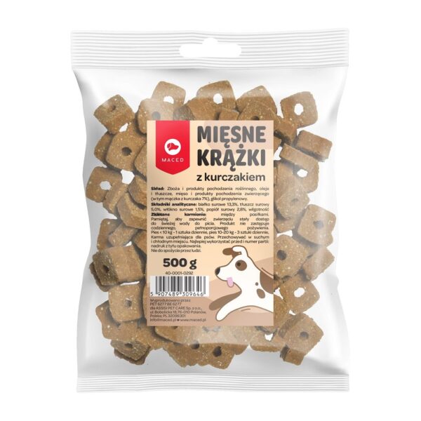 Maced Discs Μπισκότο Σκύλου με Κοτόπουλο 500gr