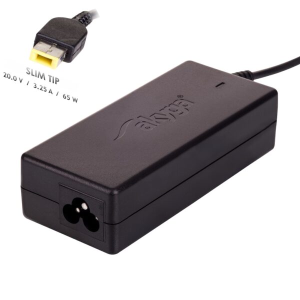 Akyga Φορτιστής Laptop 65W 20V 3.25A για Lenovo χωρίς Καλώδιο Τροφοδοσίας