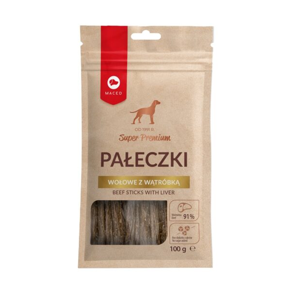 Maced Λιχουδιές σε Stick Σκύλου με Βοδινό 100gr