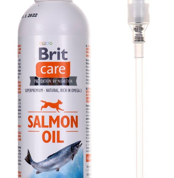Brit Care Salmon Oil Λάδι Σολομού Σκύλου 250gr 250ml για Δέρμα & Τρίχωμα