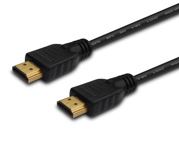 HDMI 1.4 HDMI male - HDMI male 5m Μαύρο (CL-08)