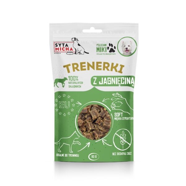 Syta Micha Λιχουδιά Σκύλου με Αρνί 80gr