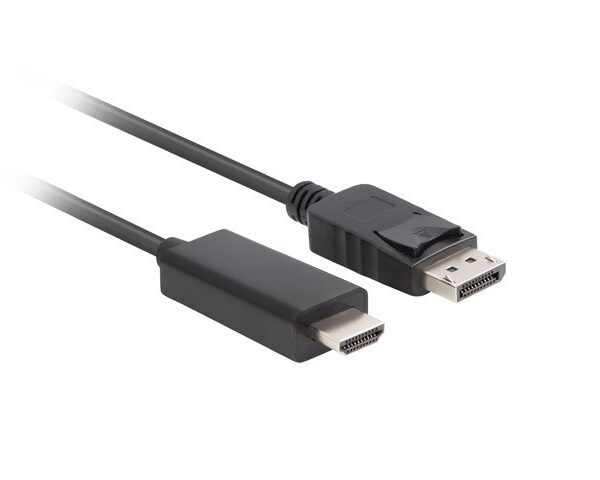 Lanberg Cable DisplayPort male - HDMI male 5m Μαύρο (CA-DPHD-11CC-0050-BK)