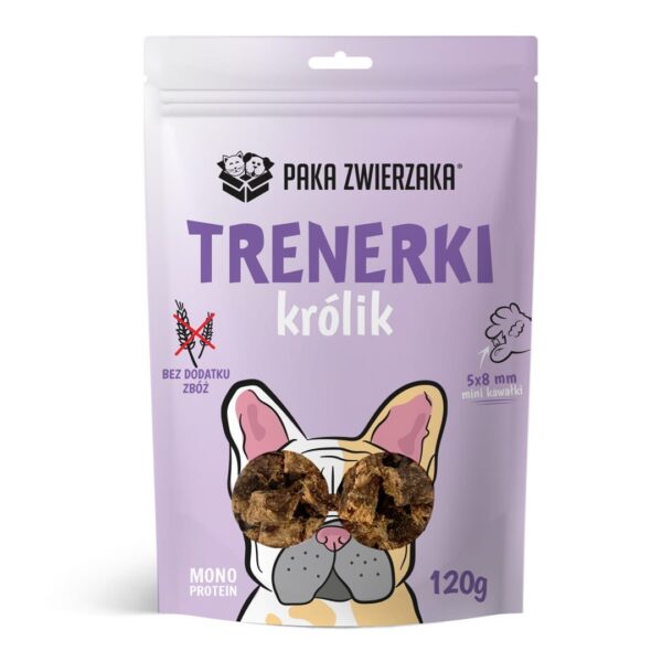 Paka Zwierzaka Λιχουδιά Σκύλου με Κουνέλι και Λαγό 120gr