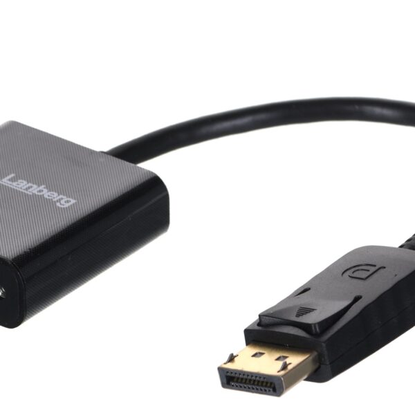 Lanberg DisplayPort male σε DVI-D female 1τμχ (AD-0007-BK)
