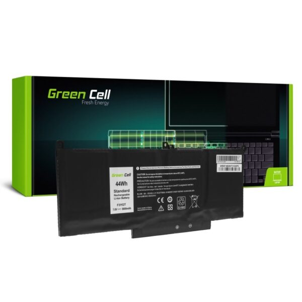 Green Cell Συμβατή Μπαταρία για Dell Latitude 7280/7290/7380/7390/7480 με 5800mAh