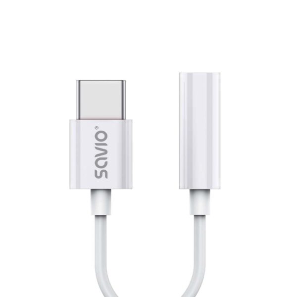 Savio Ak-51 USB-C male σε 3.5mm female 1τμχ