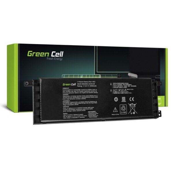 Green Cell Συμβατή Μπαταρία για Asus X553 με 4000mAh