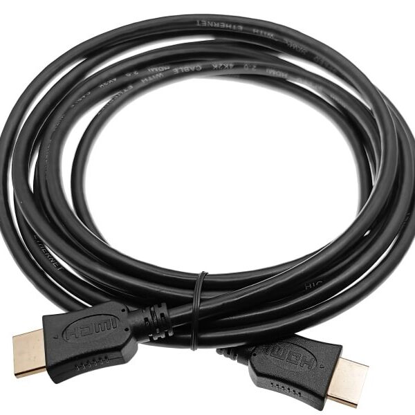 A-LAN HDMI 2.0 HDMI male - HDMI male 2m Μαύρο (AV-AHDMI-2.0)