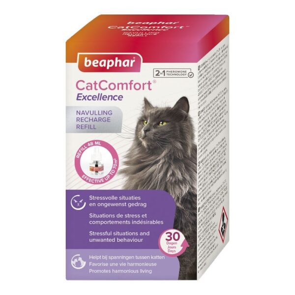 Beaphar Catcomfort Excellence Refill Refill Diffuser Pheromones Cats 48 Ml