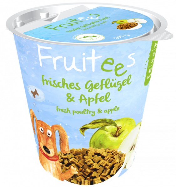 Bosch Fruitees Μπισκότο Σκύλου χωρίς Σιτηρά με Κοτόπουλο και Μήλο 200gr