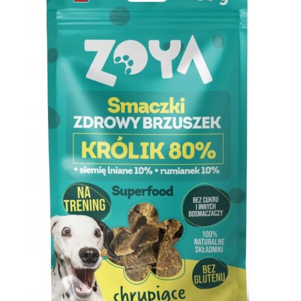 Zoya Λιχουδιά Σκύλου χωρίς Γλουτένη με Κουνέλι και Λαγό 80gr