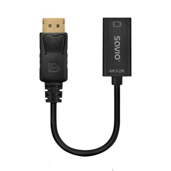 Savio HDMI 1.4 HDMI male - HDMI male 0.2m Μαύρο