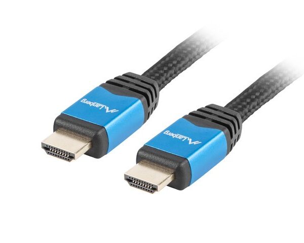 Lanberg HDMI 2.0 HDMI male - HDMI male 3m Μαύρο (CA-HDMI-20CU-0030-BL)