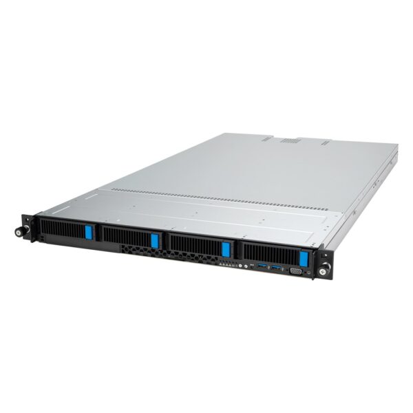 Asus Rack Platform 1u Rs500a-e12-rs4u Amd Epyc 9004 4x Nvme 2xm.2 2xgpu 2x1gbe Ipmi 1+1 800w