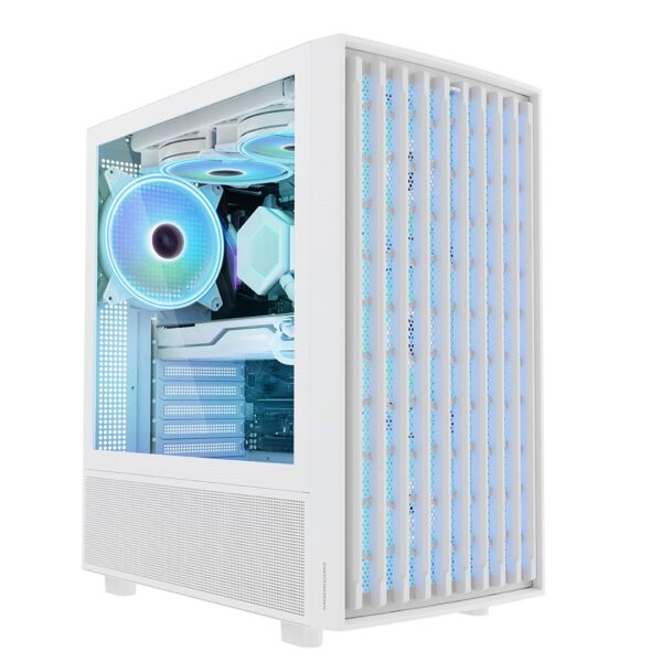 Modecom Breeze ARGB FLOW Midi Tower με Πλαϊνό Παράθυρο