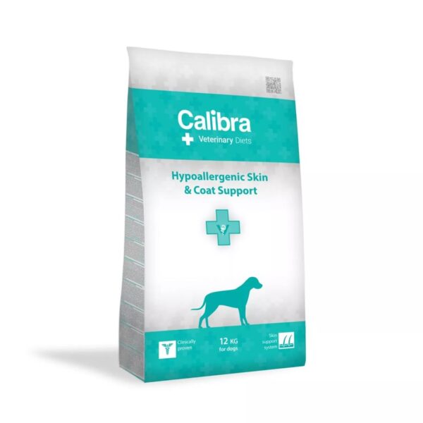 Calibra Vet Dog Hypoallergenic Skin & Coat 12kg