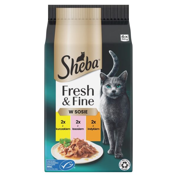 Sheba Fresh & Fine Mini 6x50gr