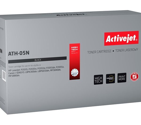 Active Jet Συμβατό Toner για Laser Εκτυπωτή Canon CRG-719 3500 Σελίδων Μαύρο