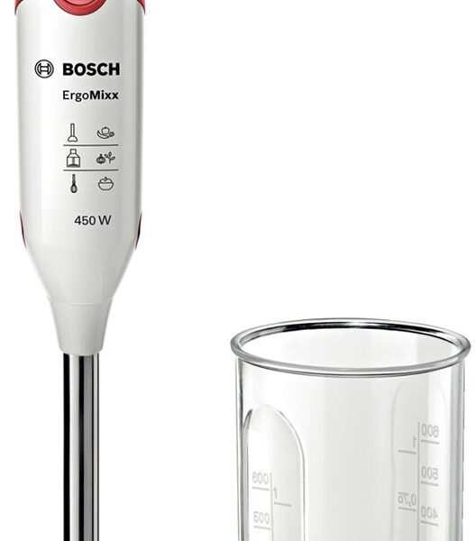 Bosch MSM64110 blender Immersion blender 450 W Red, White