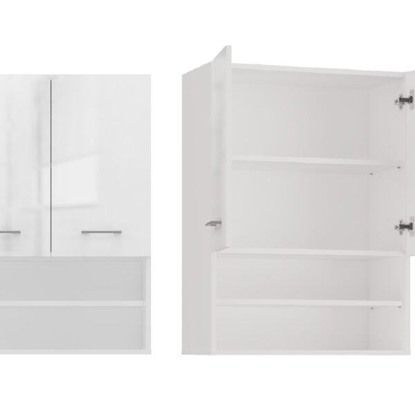 TOH Ντουλάπι Μπάνιου Λευκό