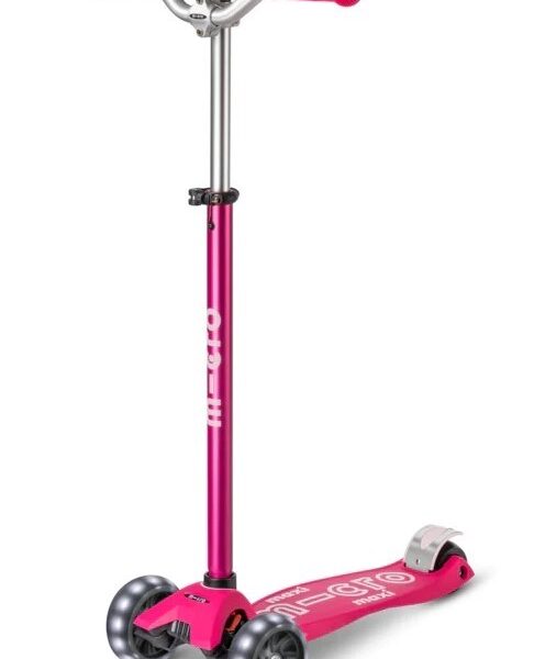 MICRO MAXI SCOOTER MICRO PRO LED PINK