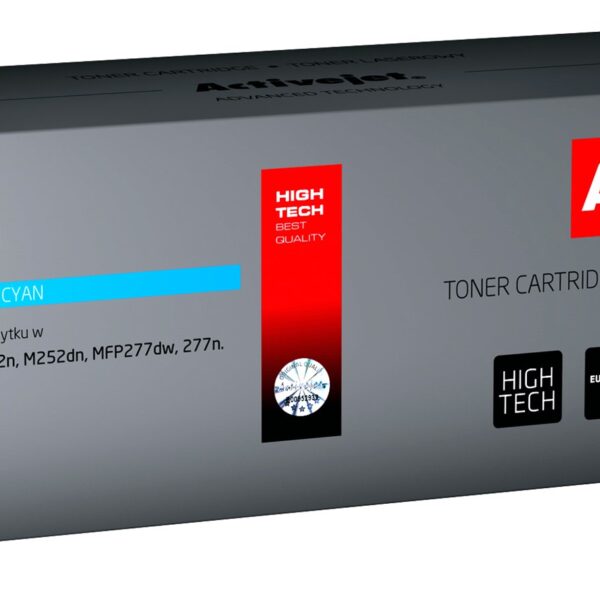 Active Jet Συμβατό Toner για Laser Εκτυπωτή HP 201A CF401A 1400 Σελίδων Κυανό