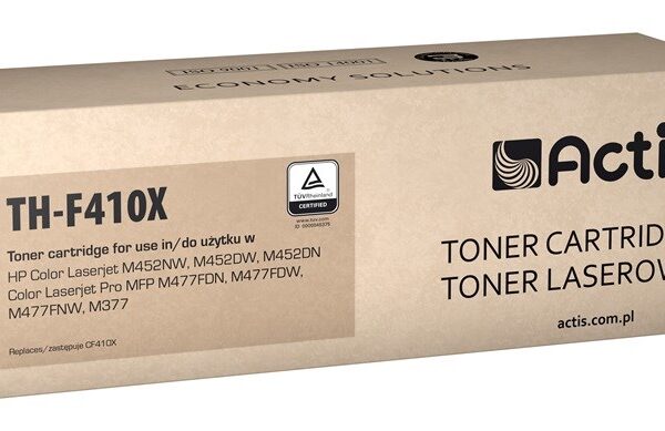 Actis Συμβατό Toner για Laser Εκτυπωτή HP 410X CF410X 6500 Σελίδων Μαύρο