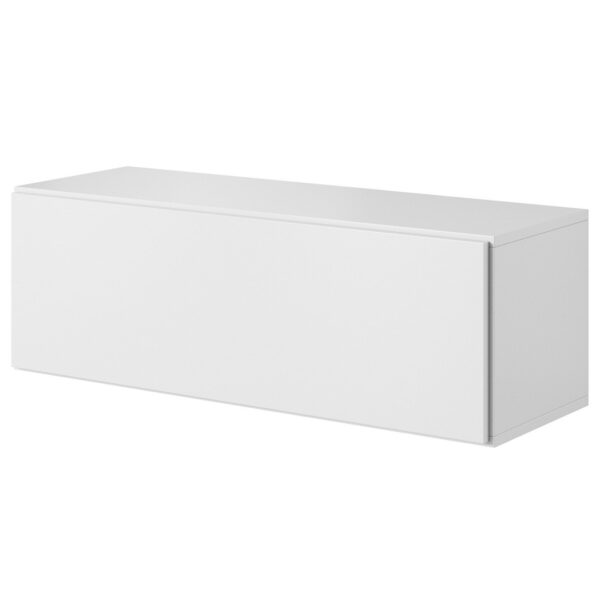 Cama full storage cabinet ROCO RO1 112/37/39 white/white/white