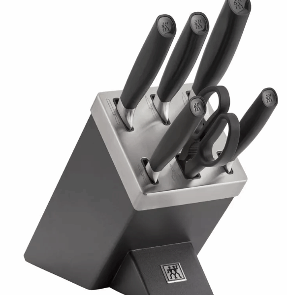 Zwilling J.A. Henckels All*star Σετ Μαχαίρια με Βάση από Ανοξείδωτο Ατσάλι 6τμχ
