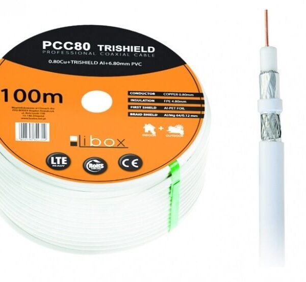 Libox Καλώδιο Ηχείου Ατερμάτιστο 100m (265508)