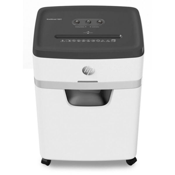 HP Καταστροφέας Εγγράφων Oneshred Cross Cut 18 Φύλλων με Κάδο 25lt