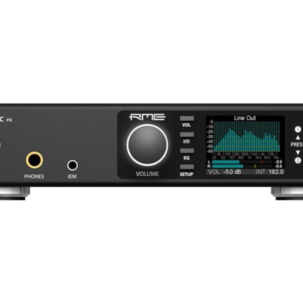 RME ADI-2-DAC-FS DA Converter Επιτραπέζιος Ψηφιακός Ενισχυτής Ακουστικών 2 Καναλιών με DAC, USB και Jack 6.3mm