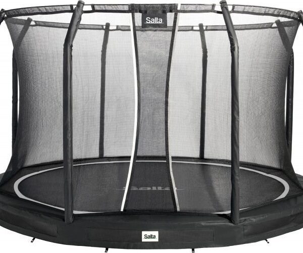 Premium Ground Combo 396cm Trampoline Black