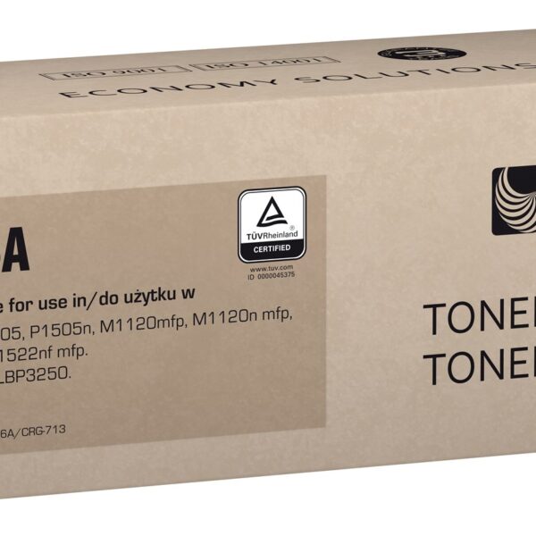 Actis Συμβατό Toner για Laser Εκτυπωτή HP 36A CB436A 2000 Σελίδων Μαύρο