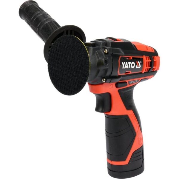 Yato Περιστροφικός Αλοιφαδόρος 1x2Ah με Ρύθμιση Στροφών