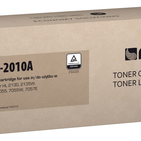 Actis Συμβατό Toner για Laser Εκτυπωτή Brother TN-2010 1000 Σελίδων Μαύρο
