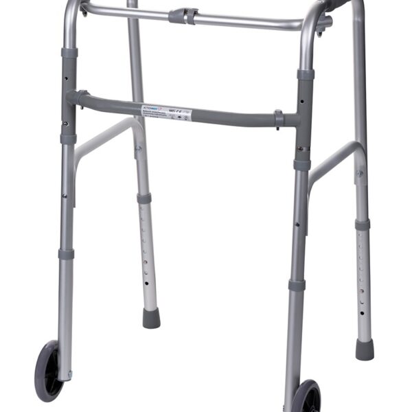 Aluminium rehabilitation tri-functional walker