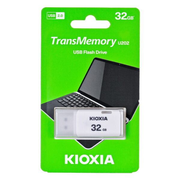 Kioxia TransMemory U202 32GB USB 2.0 Λευκό
