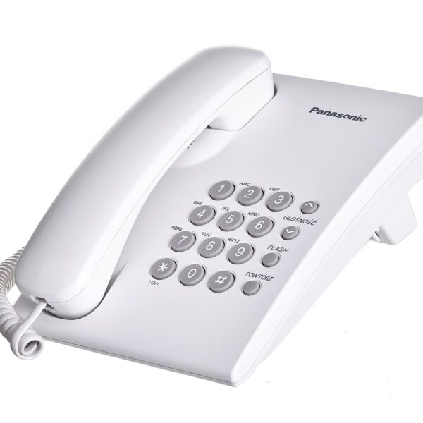 Panasonic KX-TS500 Ενσύρματο Τηλέφωνο Γραφείου Λευκό KX-TS500EXW