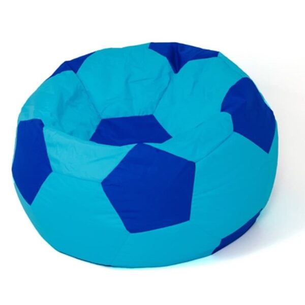 Sako bag pouffe ball blue- cornflower L 80 cm