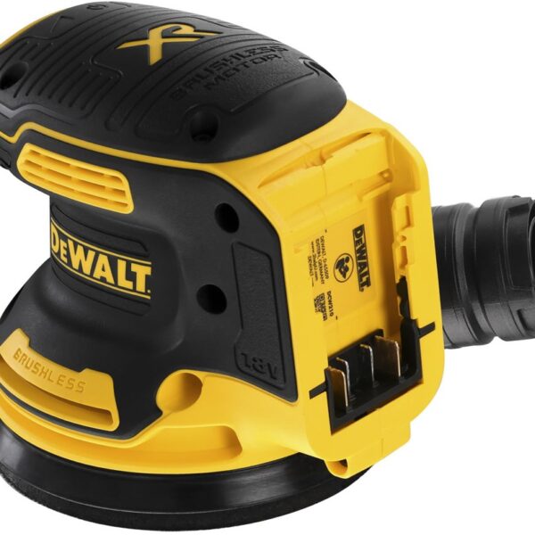 Dewalt Έκκεντρο Τριβείο 125mm Μπαταρίας 18V Solo με Ρύθμιση Ταχύτητας και με Σύστημα Αναρρόφησης