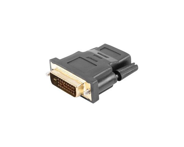 Lanberg DVI-D male σε HDMI female 1τμχ (AD-0010-BK)