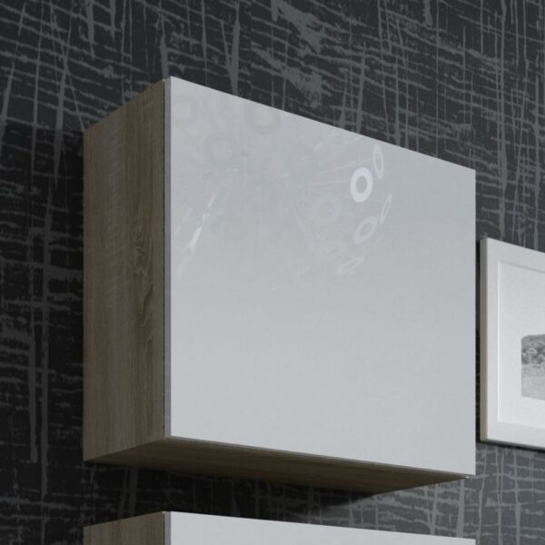 Cama Square cabinet VIGO 50/50/30 sonoma oak/white gloss
