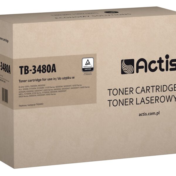 Actis Συμβατό Toner για Laser Εκτυπωτή Brother Μαύρο