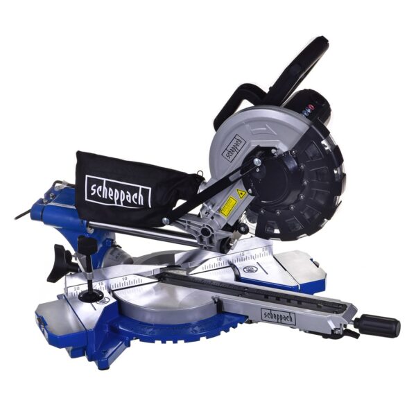 Scheppach HM254 Φαλτσοπρίονο Ρεύματος με Ισχύ 2000W, Δίσκο Κοπής Διαμέτρου 255mm & Ταχύτητα Κοπής 4500rpm