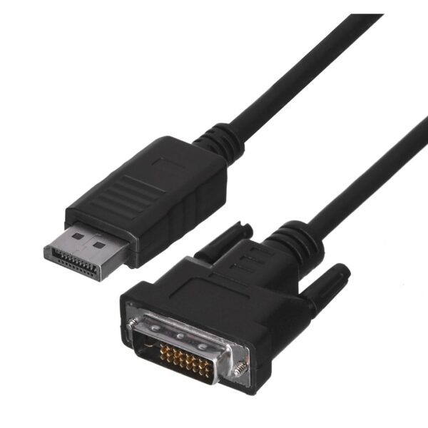 Lanberg Cable DVI-D male - DisplayPort male 1m (CA-DPDV-10CU-0010-BK)